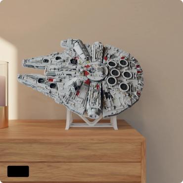 Stand med LEGO Star Wars 75192 i sort