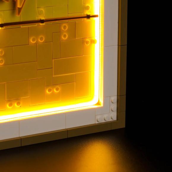 BrickBling lyssæt til: Art 31215 Vincent van Gogh – Solsikker