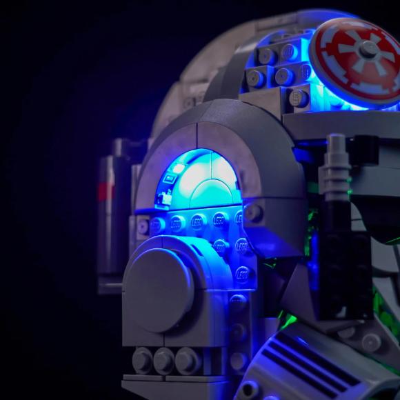 BrickBling lyssæt til: Star Wars 75429 AT-AT™-førers hjelm