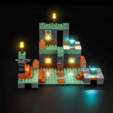 BrickBling lyssæt til: Minecraft 21271 Prøvelseskammer