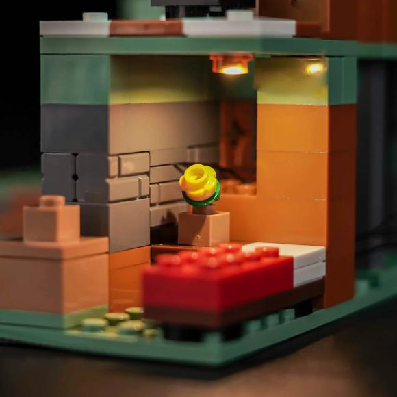 BrickBling lyssæt til: Minecraft 21271 Prøvelseskammer