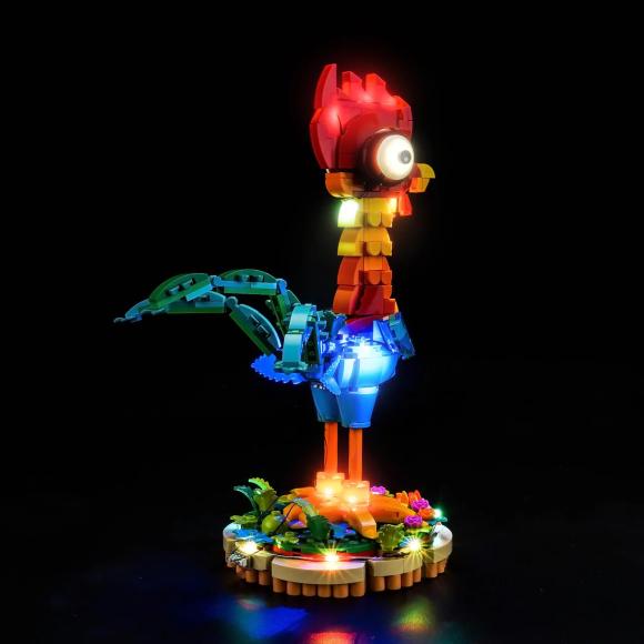 BrickBling lyssæt til: Disney 43272 Heihei