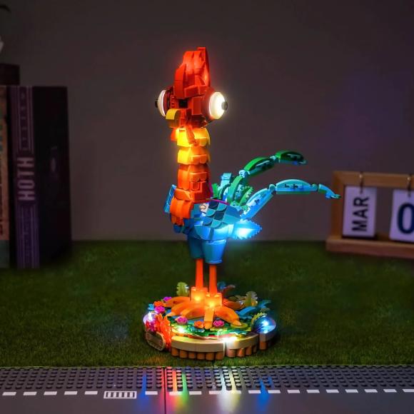 BrickBling lyssæt til: Disney 43272 Heihei