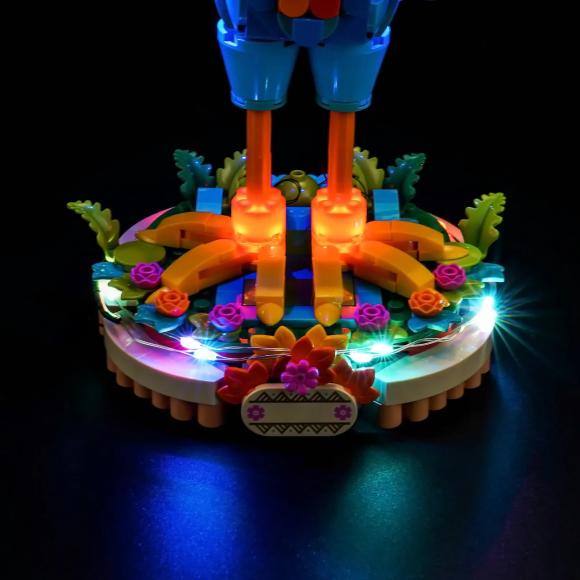 BrickBling lyssæt til: Disney 43272 Heihei