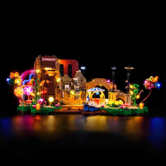 BrickBling lyssæt til: Ideas 21360 Willy Wonka og chokoladefabrikken