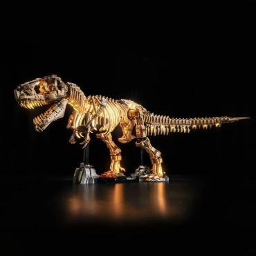 BrickBling lyssæt til: Jurassic World 76968 Dinosaurfossiler: Tyrannosaurus rex
