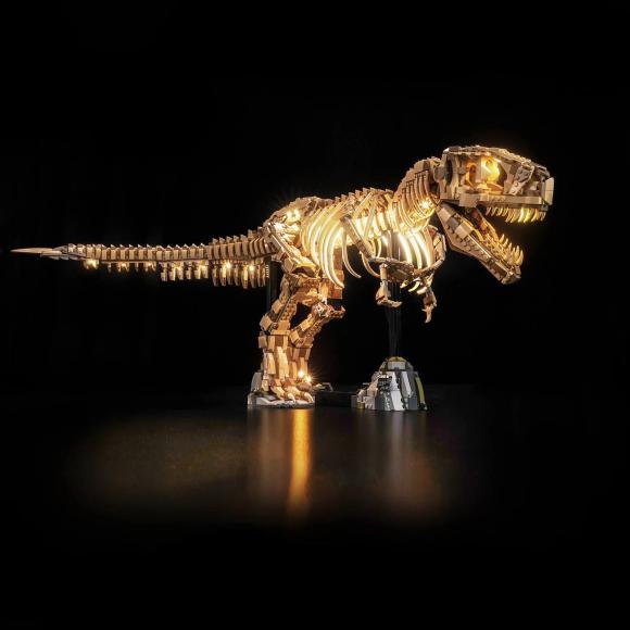 BrickBling lyssæt til: Jurassic World 76968 Dinosaurfossiler: Tyrannosaurus rex