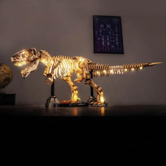 BrickBling lyssæt til: Jurassic World 76968 Dinosaurfossiler: Tyrannosaurus rex