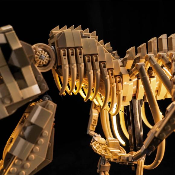 BrickBling lyssæt til: Jurassic World 76968 Dinosaurfossiler: Tyrannosaurus rex
