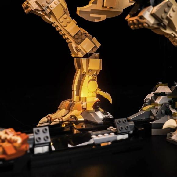 BrickBling lyssæt til: Jurassic World 76968 Dinosaurfossiler: Tyrannosaurus rex