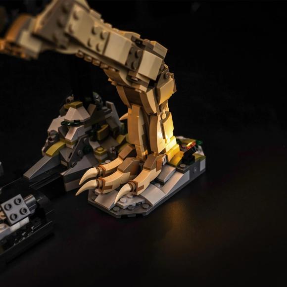 BrickBling lyssæt til: Jurassic World 76968 Dinosaurfossiler: Tyrannosaurus rex