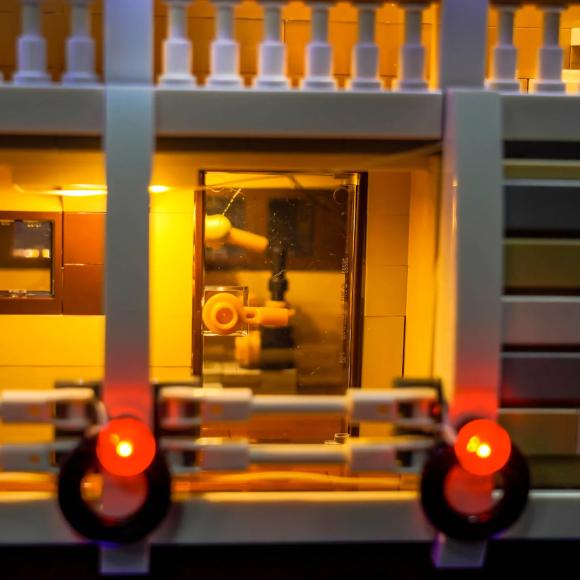 BrickBling lyssæt til: Ideas 21356 Floddamper