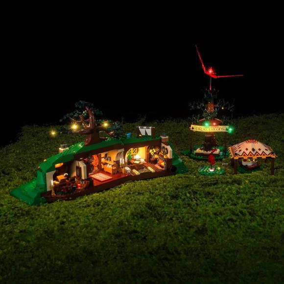 BrickBling lyssæt til: Icons 10354 Ringenes Herre: Herredet