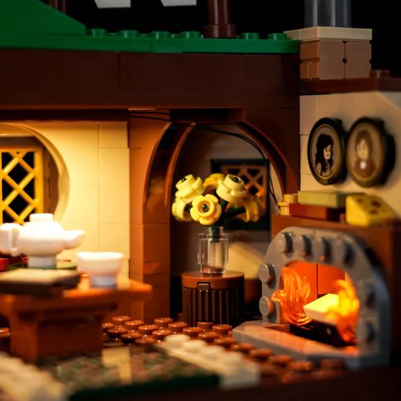 BrickBling lyssæt til: Icons 10354 Ringenes Herre: Herredet