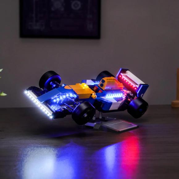 BrickBling lyssæt til: Icons 10353 Williams Racing FW14B og Nigel Mansell