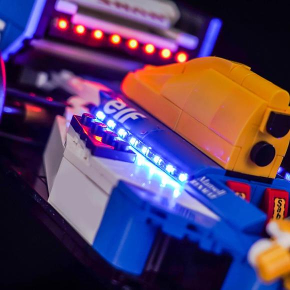 BrickBling lyssæt til: Icons 10353 Williams Racing FW14B (Remote control) (GC1024)