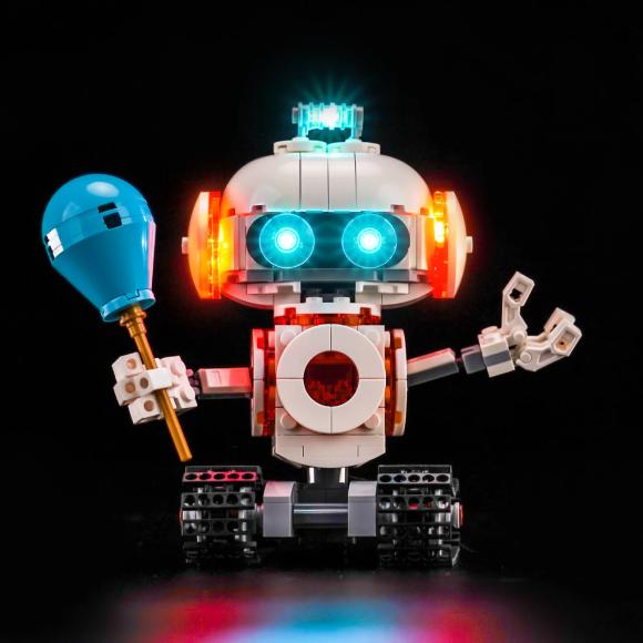 BrickBling lyssæt til: Creator 31164 Rumrobot