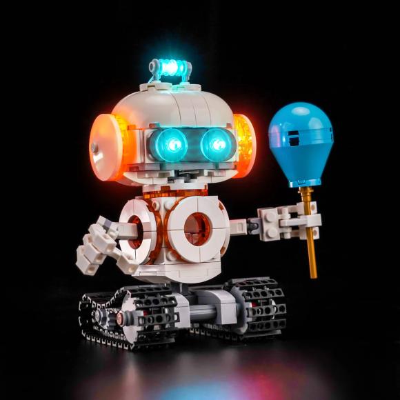 BrickBling lyssæt til: Creator 31164 Rumrobot