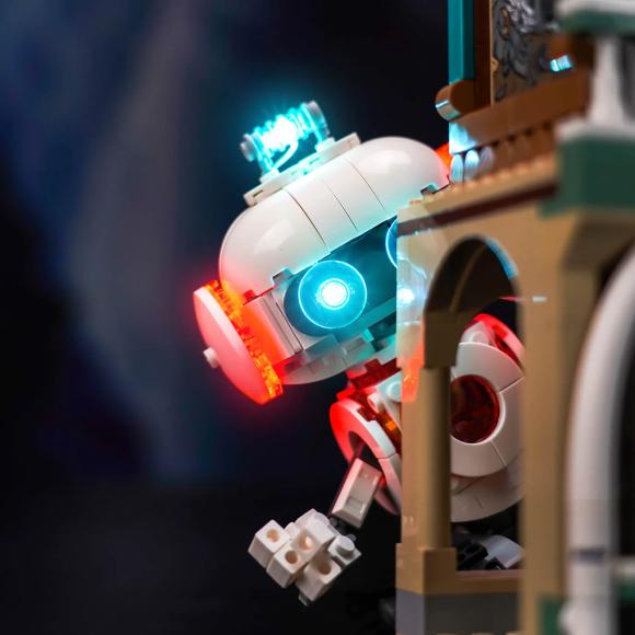 BrickBling lyssæt til: Creator 31164 Rumrobot