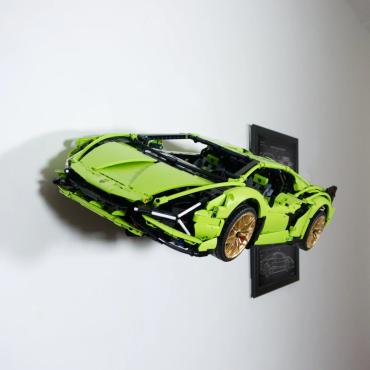 Vægophæng Technic 42115 Lamborghini Sian (sort) vandret