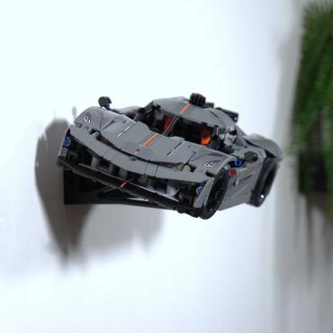 Vægophæng Technic 42184 / 42173 Koenigsegg Jesko Absolute (sort) vandret
