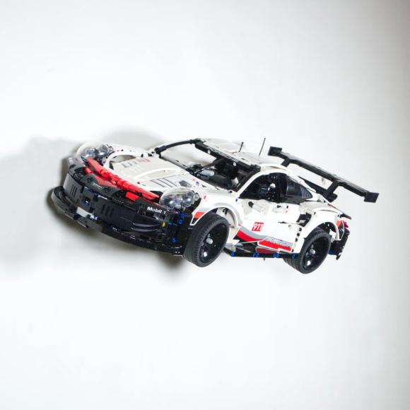 Vægophæng Technic 42096 Porsche 911 RSR (sort) vandret