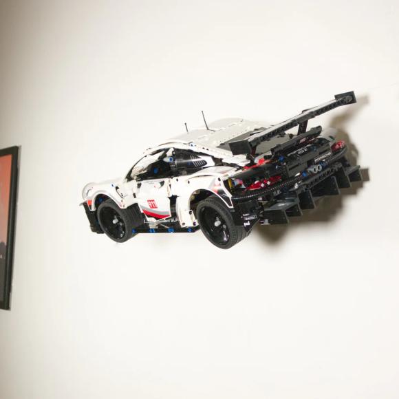 Vægophæng Technic 42096 Porsche 911 RSR (sort) vandret
