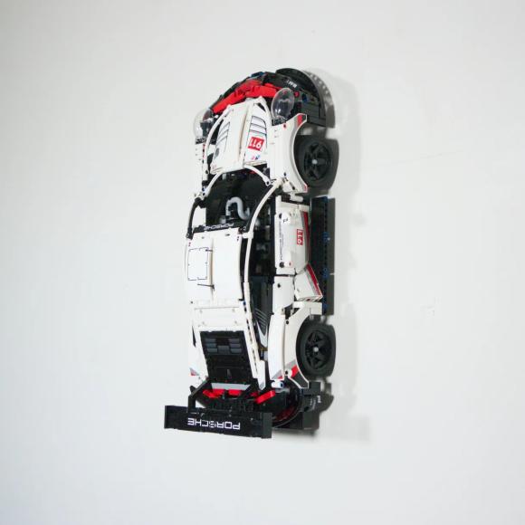 Vægophæng Technic 42096 Porsche 911 RSR (sort) vandret