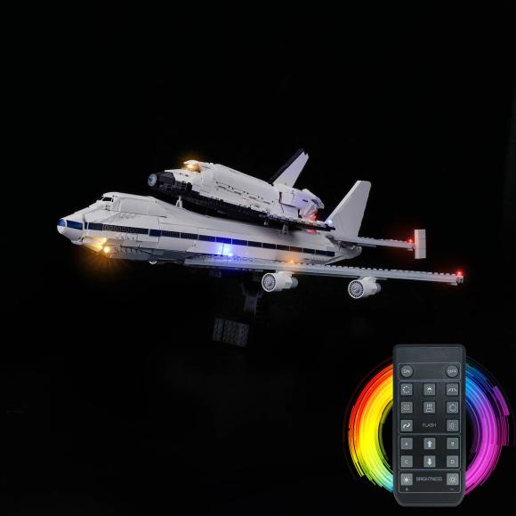 BrickBling lyssæt til: Icons 10360 Fly med rumfærge (remote control) (GC1060)