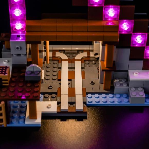 BrickBling lyssæt til: Minecraft 21277 Hakke-minen