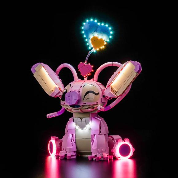 BrickBling lyssæt til: Disney 43257 Angel