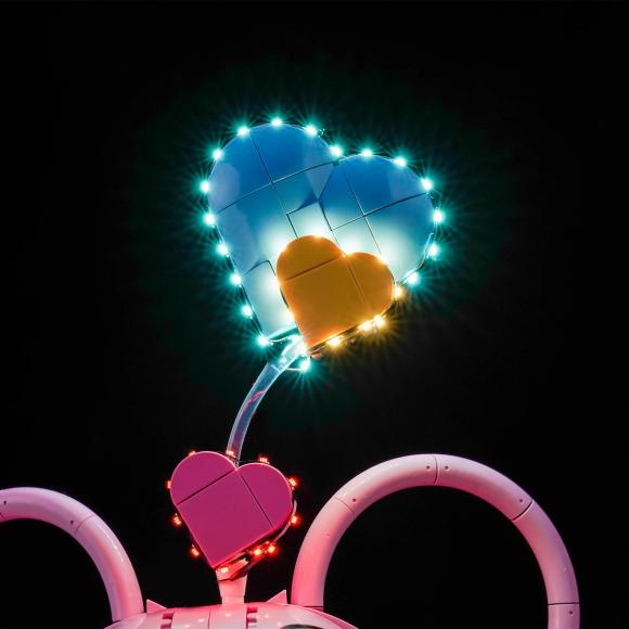 BrickBling lyssæt til: Disney 43257 Angel