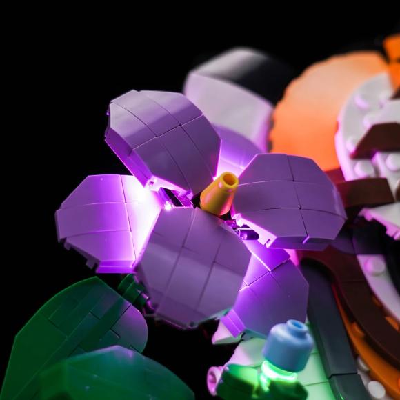 BrickBling lyssæt til: Creator 31217 Faunasamlingen – tiger