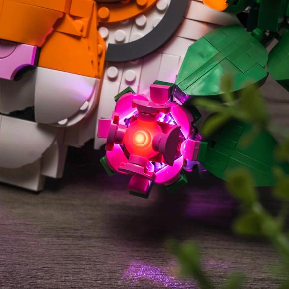 BrickBling lyssæt til: Creator 31217 Faunasamlingen – tiger