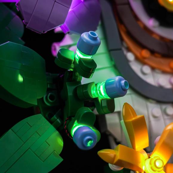 BrickBling lyssæt til: Creator 31217 Faunasamlingen – tiger