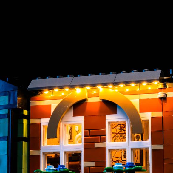 BrickBling lyssæt til: Icons 10351 Sherlock Holmes: Bogniche