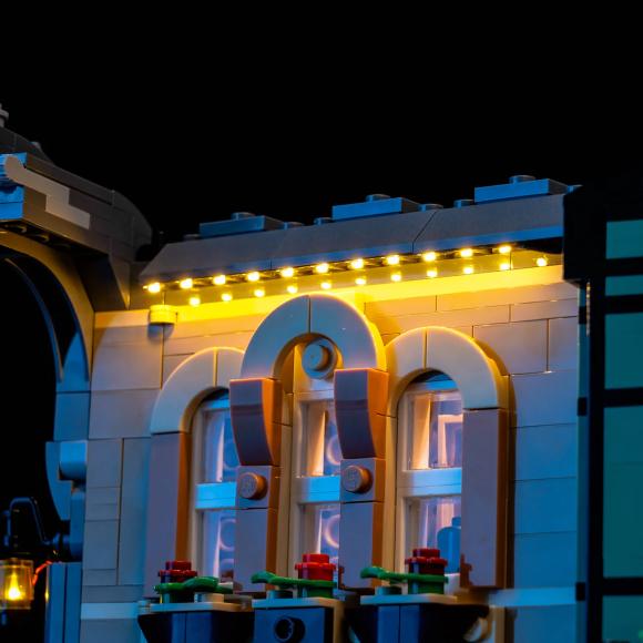 BrickBling lyssæt til: Icons 10351 Sherlock Holmes: Bogniche (Remote control) (GC1076)