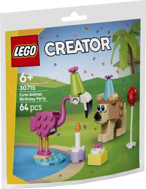 LEGO Creator 30715 Søde dyr til fødselsdagsfest paperbag