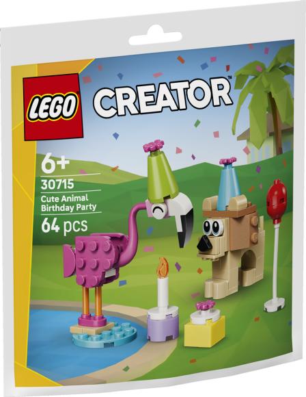 LEGO Creator 30715 Søde dyr til fødselsdagsfest paperbag