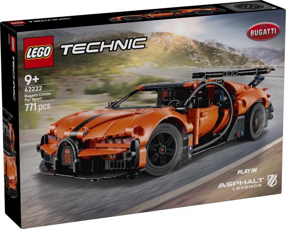 LEGO Technic 42222 Bugatti Chiron Pur Sport-hyperbil