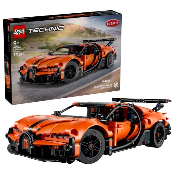 LEGO Technic 42222 Bugatti Chiron Pur Sport-hyperbil