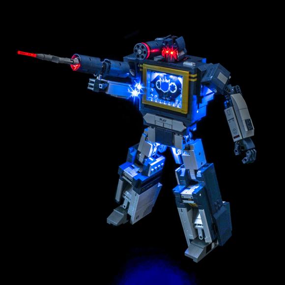 BrickBling lyssæt til: Icons 10358 Transformers: Soundwave