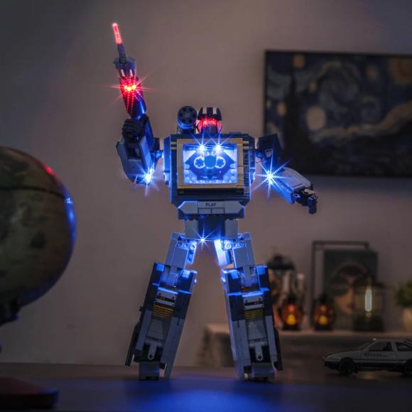 BrickBling lyssæt til: Icons 10358 Transformers: Soundwave