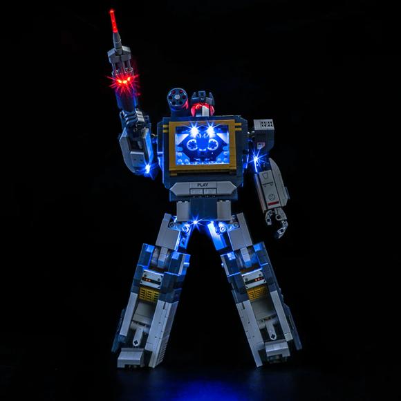 BrickBling lyssæt til: Icons 10358 Transformers: Soundwave