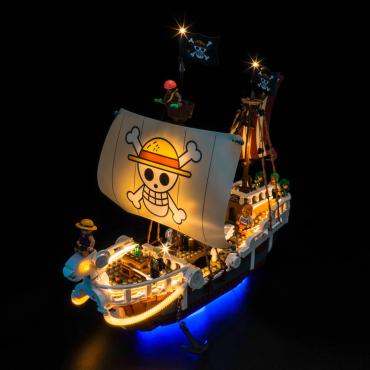 BrickBling lyssæt til: One Piece 75639 The Going Merry Pirate Ship