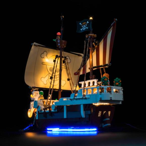 BrickBling lyssæt til: One Piece 75639 The Going Merry Pirate Ship