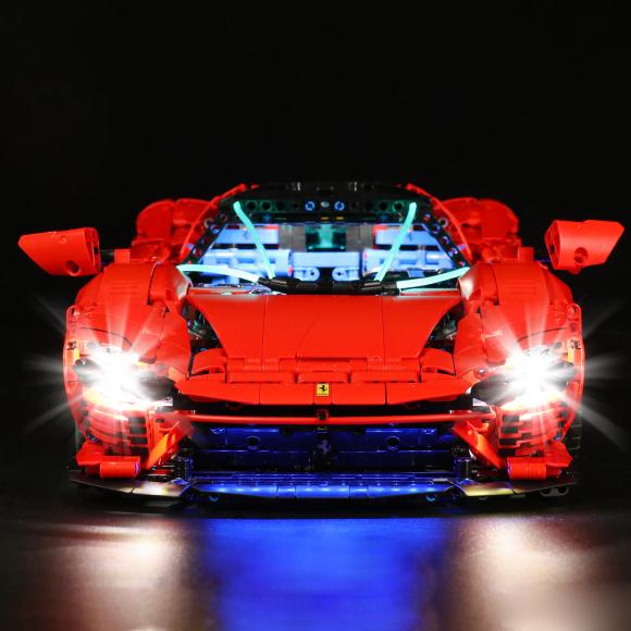 BrickBling lyssæt til: Technic 42143 Ferrari Daytona SP3