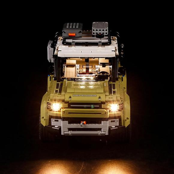 BrickBling lyssæt til: Technic 42110 Land Rover Defender