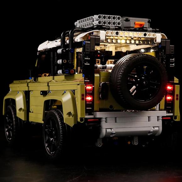 BrickBling lyssæt til: Technic 42110 Land Rover Defender