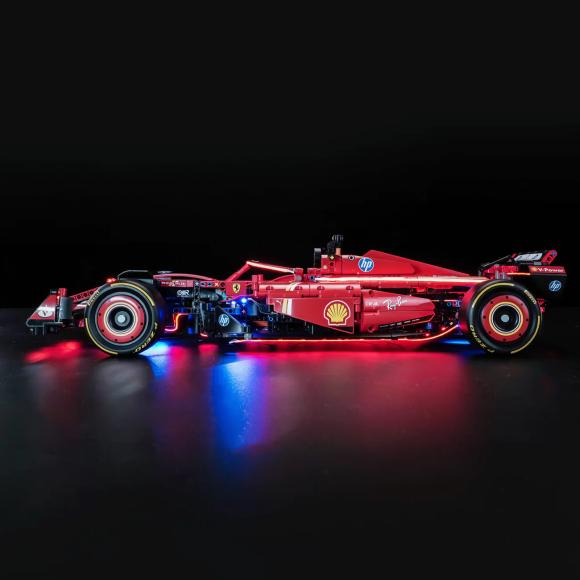 BrickBling lyssæt til: Technic 42207 Ferrari SF-24 F1-bil (Remote Control) (GC1010)